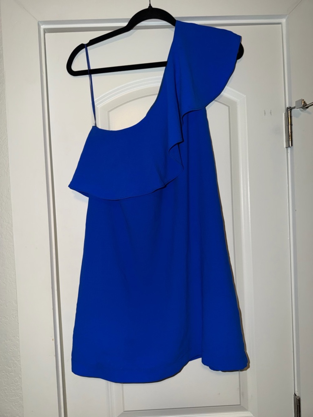 Sugarlips Electric Blue One-Shoulder Dress